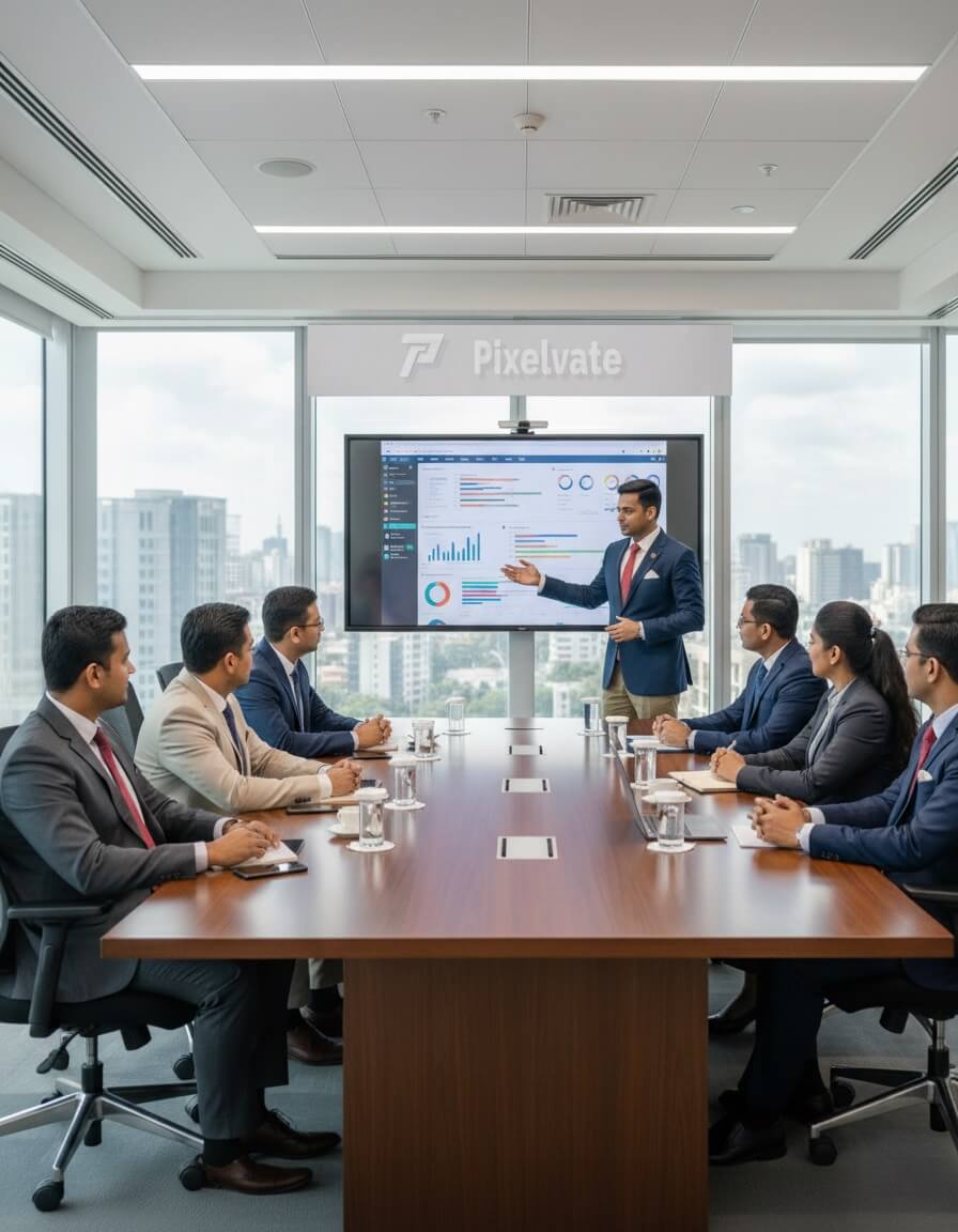 A snapshot of the Pixelvate workspace.