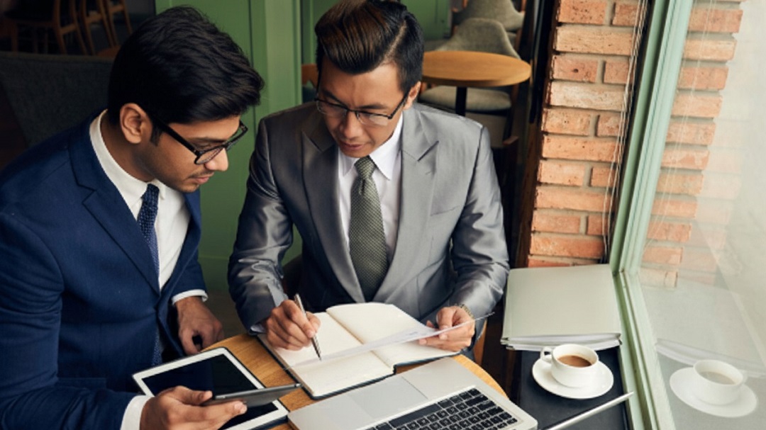 Creative brainstorming session in progress.