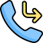 call forwarding icon