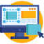 Frontend development icon