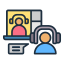 video conferencing icon