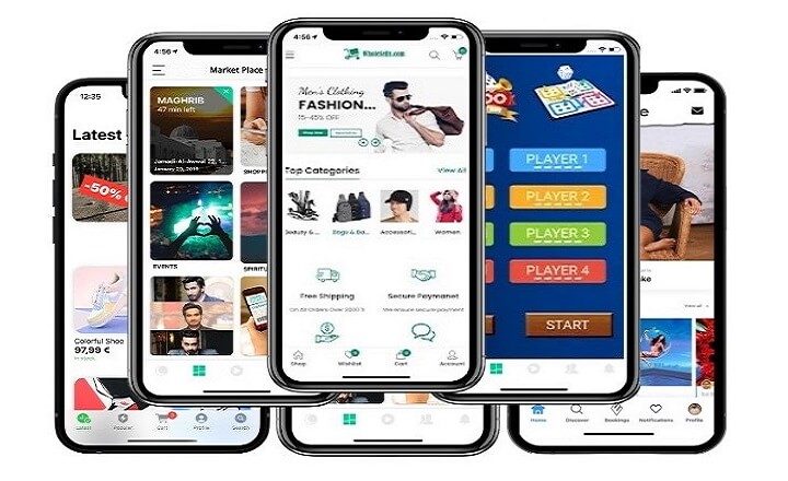 Mobile application interface