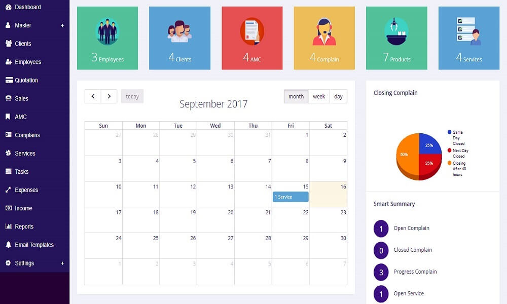Maintenance Contract Management System