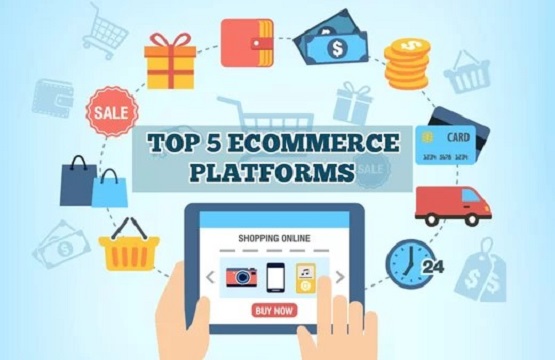 An illustration representing top ecommerce platform